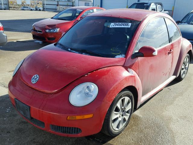 3VWPW31C99M511396 - 2009 VOLKSWAGEN NEW BEETLE RED photo 2