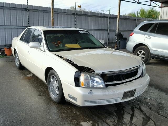 1G6KD54YX3U256706 - 2003 CADILLAC DEVILLE CREAM photo 1