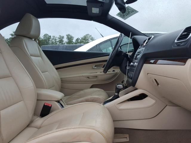 WVWFA71F99V016653 - 2009 VOLKSWAGEN EOS LUX WHITE photo 5