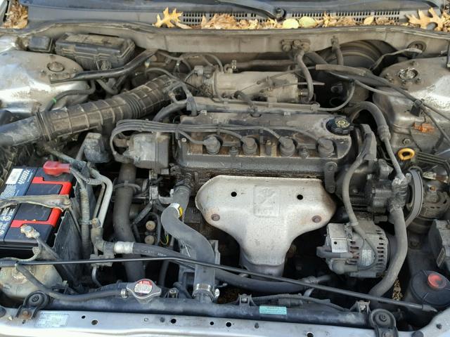 1HGCG56642A066390 - 2002 HONDA ACCORD EX SILVER photo 7