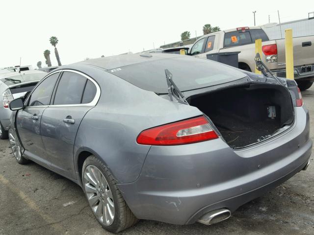 SAJWA06B99HR01724 - 2009 JAGUAR XF PREMIUM GRAY photo 3