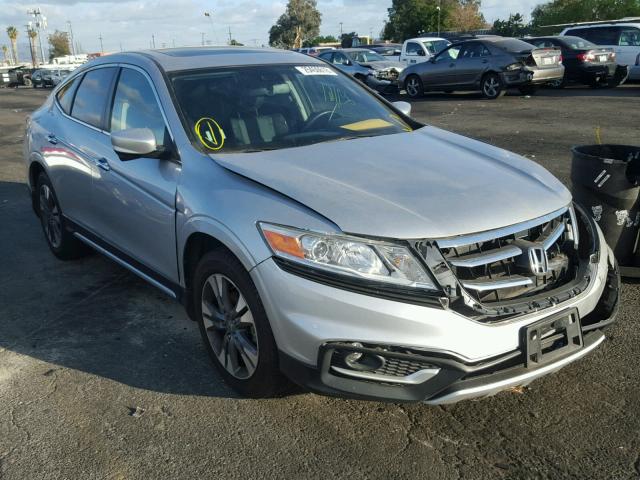 5J6TF1H58DL001543 - 2013 HONDA CROSSTOUR SILVER photo 1