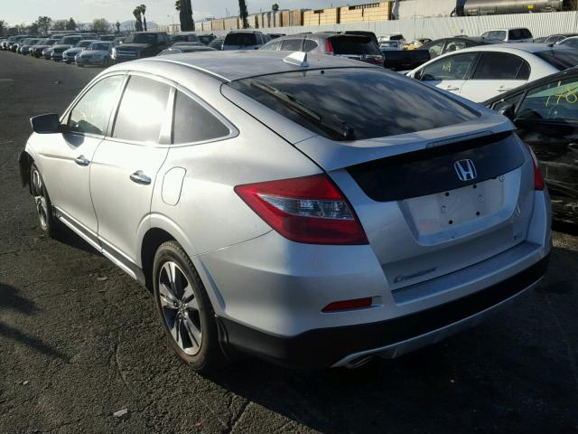 5J6TF1H58DL001543 - 2013 HONDA CROSSTOUR SILVER photo 3