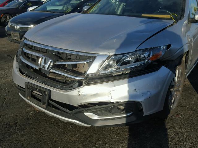 5J6TF1H58DL001543 - 2013 HONDA CROSSTOUR SILVER photo 9