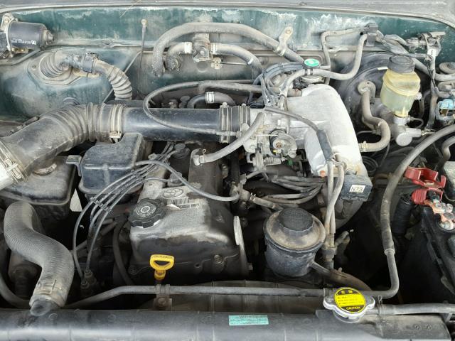 4TANL42N4YZ613366 - 2000 TOYOTA TACOMA GREEN photo 7