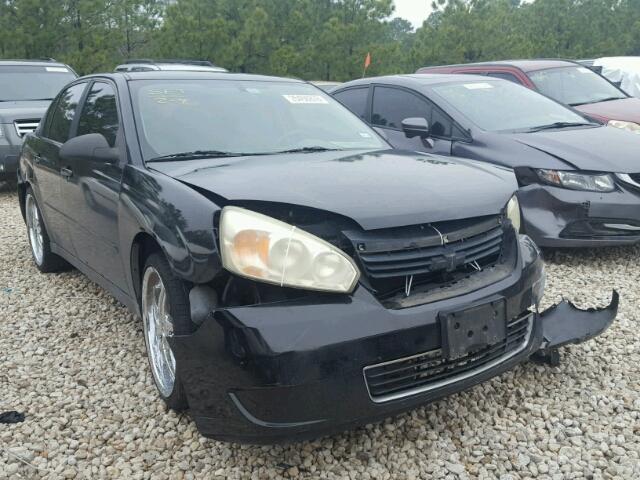 1G1ZS51F96F298810 - 2006 CHEVROLET MALIBU LS შავი ფოტო 1