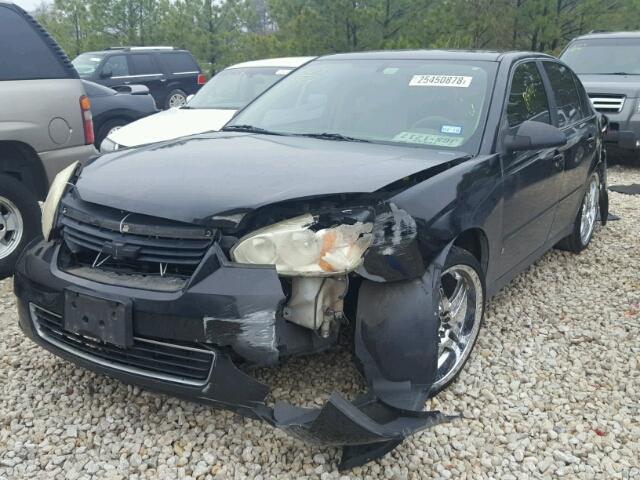 1G1ZS51F96F298810 - 2006 CHEVROLET MALIBU LS შავი ფოტო 2