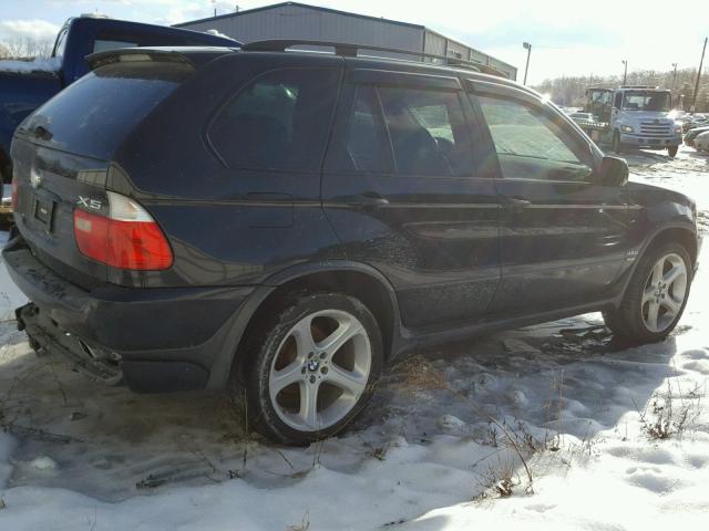 5UXFB93543LN80242 - 2003 BMW X5 4.6IS BLACK photo 4