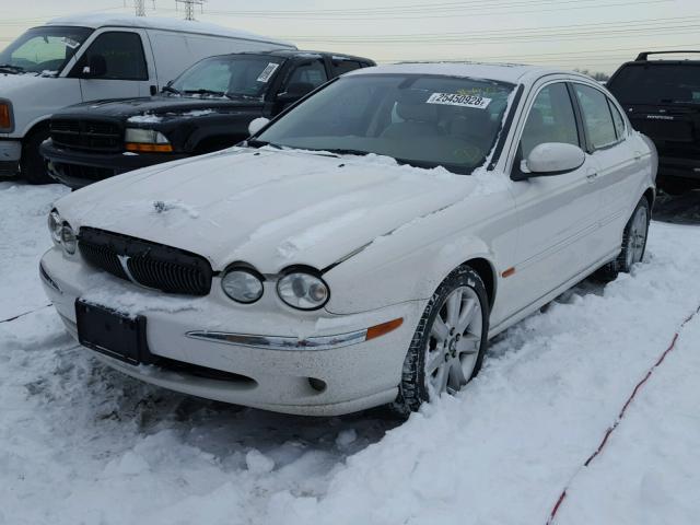 SAJEA51CX3WC86440 - 2003 JAGUAR X-TYPE 3.0 WHITE photo 2