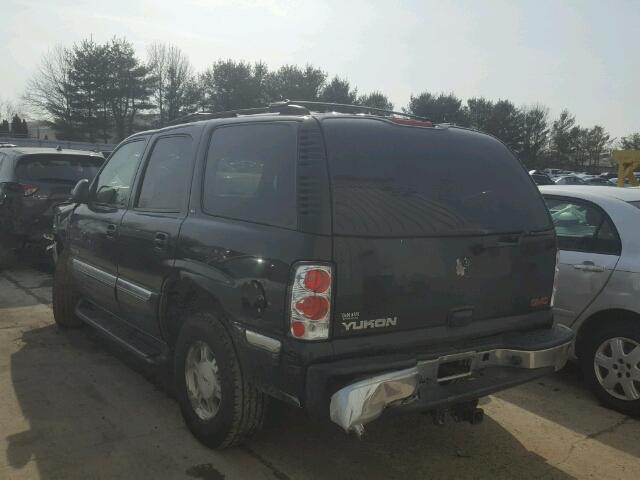 1GKEK13Z12R226616 - 2002 GMC YUKON Schwarz Foto 3