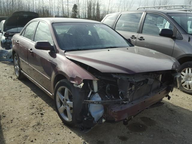 1YVHP80C485M43672 - 2008 MAZDA 6 I MAROON photo 1