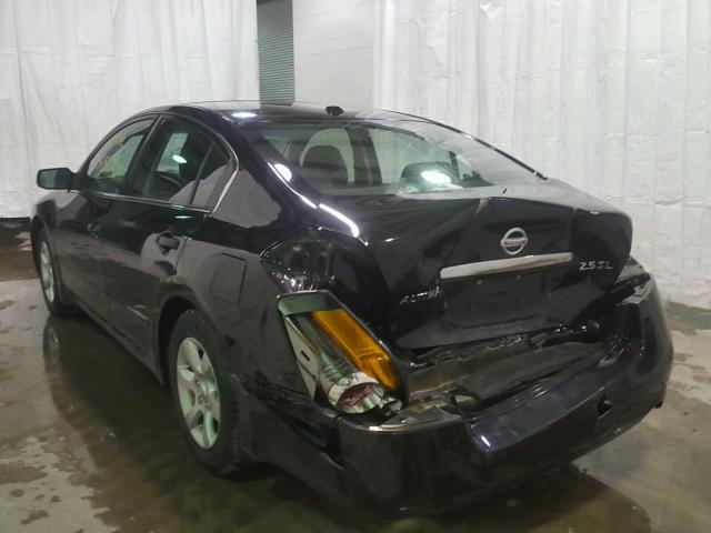 1N4AL21E99N557173 - 2009 NISSAN ALTIMA 2.5 BLACK photo 3