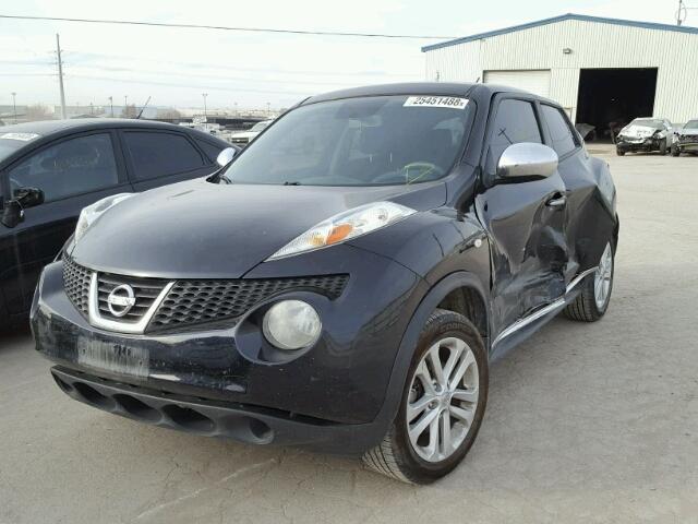 JN8AF5MV7BT024534 - 2011 NISSAN JUKE S BLACK photo 2