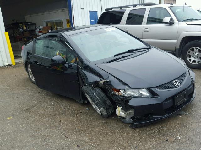 2HGFG3B15CH542533 - 2012 HONDA CIVIC EXL 黑色 照片 1