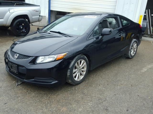 2HGFG3B15CH542533 - 2012 HONDA CIVIC EXL 黑色 照片 2