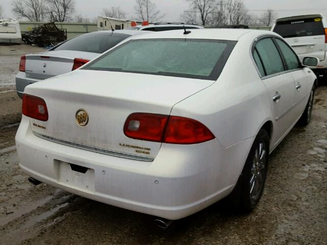 1G4HE57Y46U196275 - 2006 BUICK LUCERNE CX WHITE photo 4