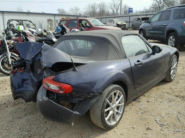 JM1NC2LF4C0222456 - 2012 MAZDA MX-5 MIATA BLUE photo 4