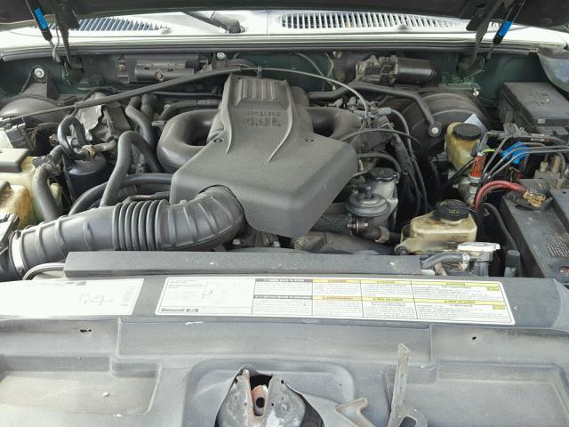1FMZU67E61UA82192 - 2001 FORD EXPLORER S GREEN photo 7