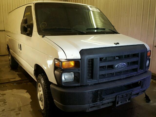 1FTNE1EW9BDA95907 - 2011 FORD ECONOLINE WHITE photo 1