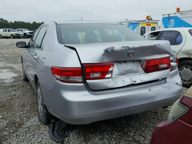 3HGCM56415G700140 - 2005 HONDA ACCORD LX SILVER photo 3