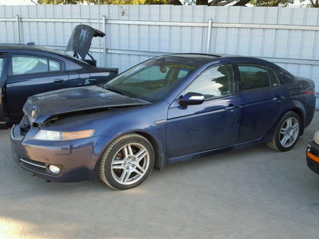 19UUA662X8A035887 - 2008 ACURA TL BLUE photo 2