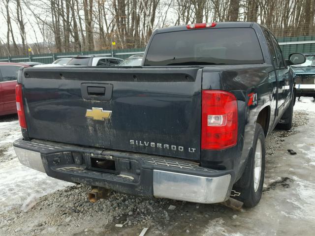 2GCEK19C291106325 - 2009 CHEVROLET SILVERADO BLACK photo 4