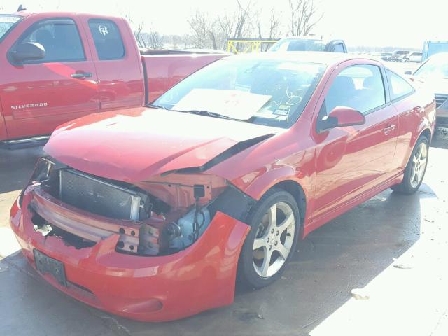 1G2AN18B787234001 - 2008 PONTIAC G5 GT RED photo 2