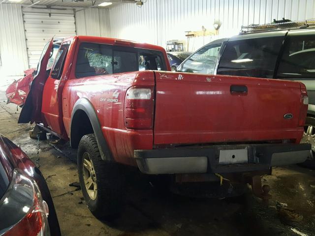 1FTZR45E84PB25009 - 2004 FORD RANGER SUP RED photo 3