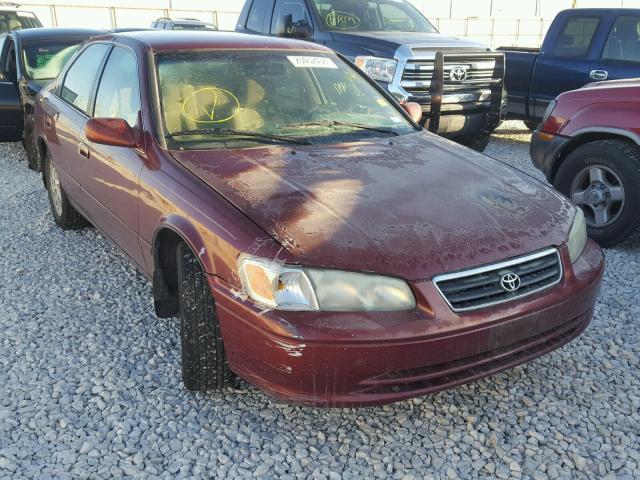 4T1BG22K31U086070 - 2001 TOYOTA CAMRY CE MAROON photo 1