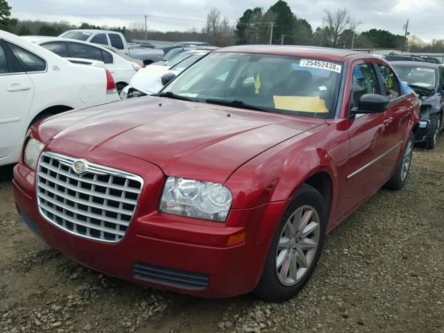 2C3KA43R68H208211 - 2008 CHRYSLER 300 LX RED photo 2