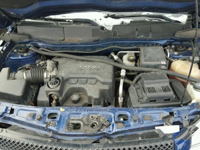 2CNDL23F086285074 - 2008 CHEVROLET EQUINOX LS BLUE photo 7