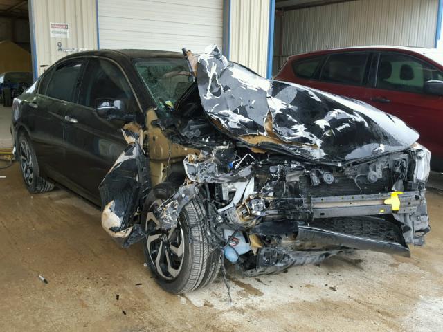 1HGCR2F87GA154738 - 2016 HONDA ACCORD EXL BLACK photo 1