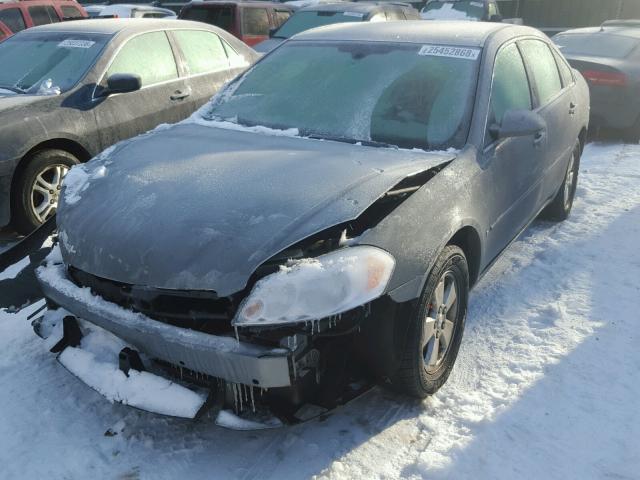 2G1WT58K279379077 - 2007 CHEVROLET IMPALA LT SILVER photo 2