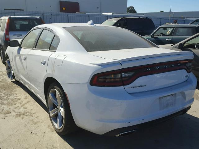 2C3CDXCTXGH291939 - 2016 DODGE CHARGER R/ WHITE photo 3