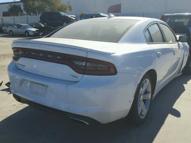 2C3CDXCTXGH291939 - 2016 DODGE CHARGER R/ WHITE photo 4