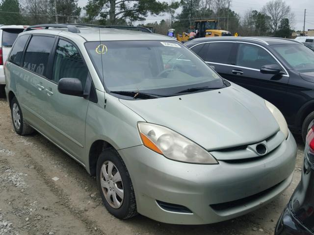 5TDZA23C26S404834 - 2006 TOYOTA SIENNA CE GREEN photo 1