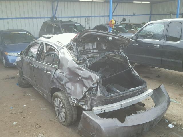 19XFA1F8XAE019075 - 2010 HONDA CIVIC EX ყავისფერი ფოტო 3