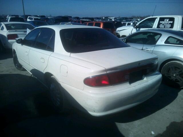 2G4WS52J031224039 - 2003 BUICK CENTURY CU WHITE photo 3