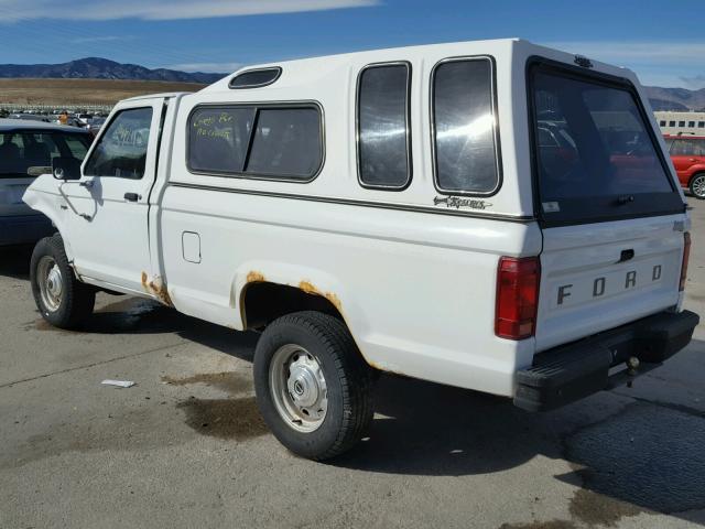 1FTCR11X5MUD09031 - 1991 FORD RANGER WHITE photo 3