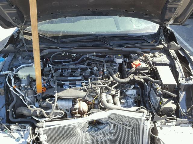 2HGFC1F38HH658957 - 2017 HONDA CIVIC EX გრაფიტი ფოტო 7