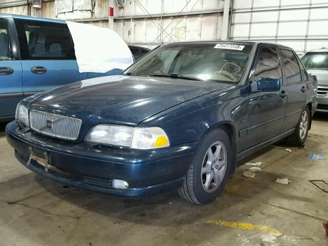 YV1LS5672W2550817 - 1998 VOLVO S70 GLT TEAL photo 2