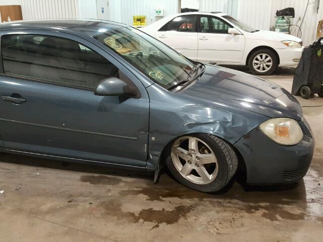 1G1AL15F767777525 - 2006 CHEVROLET COBALT LT BLUE photo 9