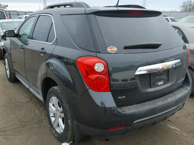 2GNFLFEK1E6189536 - 2014 CHEVROLET EQUINOX LT GRAY photo 3