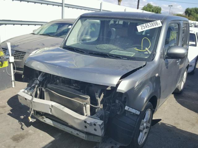 JN8AZ2KR2BT203981 - 2011 NISSAN CUBE BASE GRAY photo 2