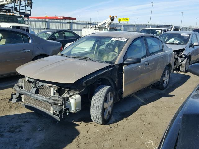 1G8AL55FX7Z179587 - 2007 SATURN ION LEVEL TAN photo 2