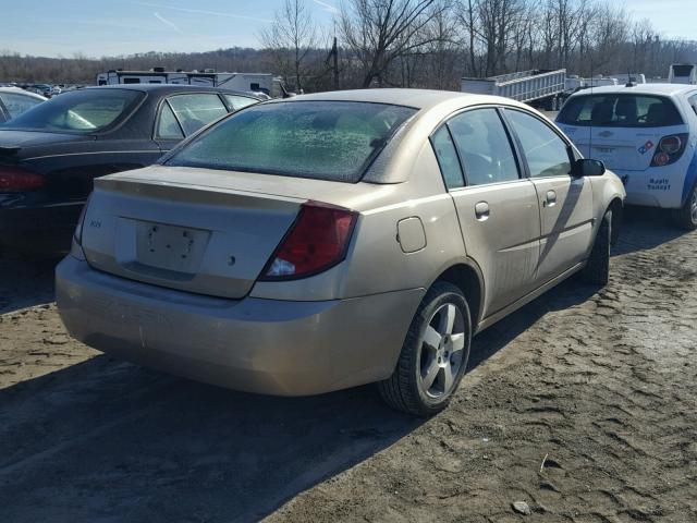 1G8AL55FX7Z179587 - 2007 SATURN ION LEVEL TAN photo 4