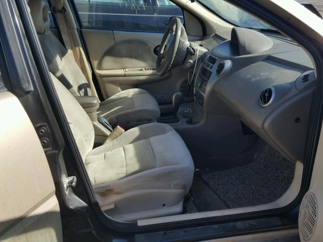 1G8AL55FX7Z179587 - 2007 SATURN ION LEVEL TAN photo 5