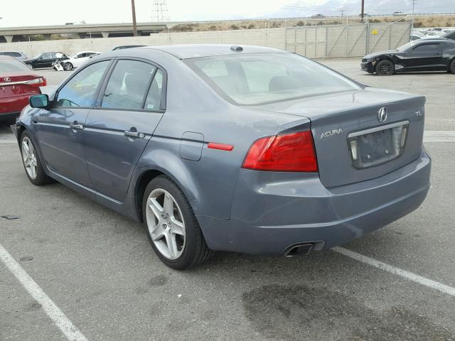 19UUA66294A068910 - 2004 ACURA TL GRAY photo 3