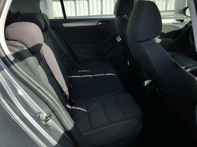 WVWDA7AJ5AW345246 - 2010 VOLKSWAGEN GOLF 灰色 照片 6