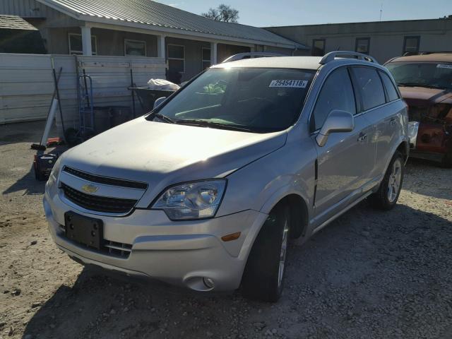 3GNAL3EK9ES623549 - 2014 CHEVROLET CAPTIVA LT SILVER photo 2